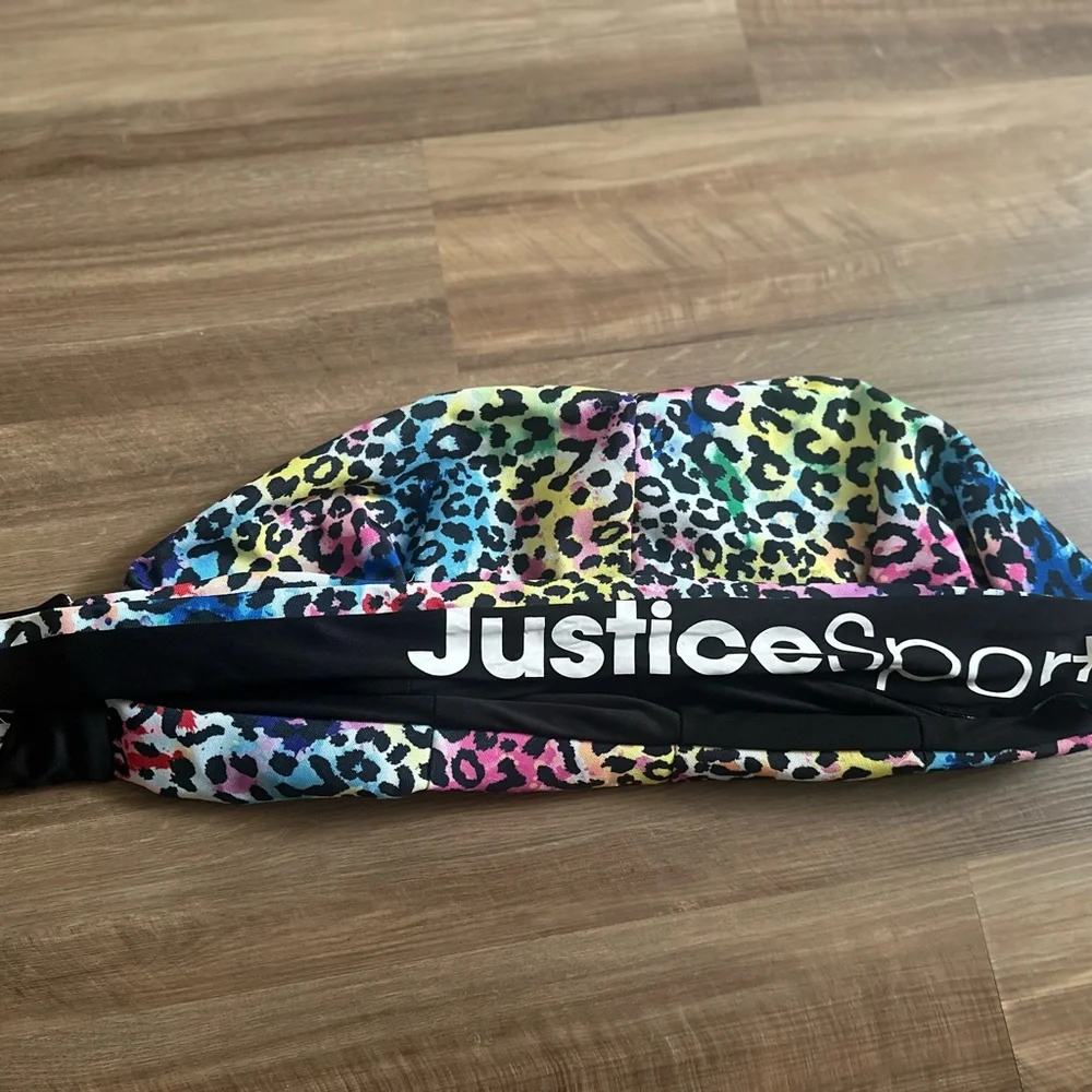 Justice Pet-Pet Carriers-Rainbow Leopard Print